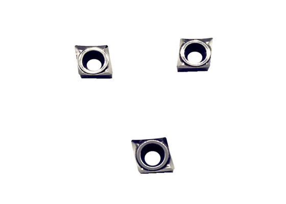 Wear Resistant Carbide Inserts For Aluminum CCGT060204-TK , No Coating