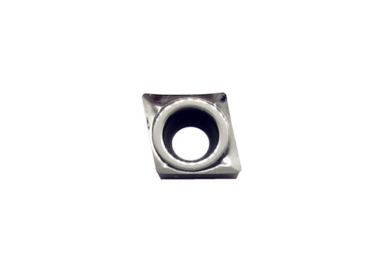 Wear Resistant Carbide Inserts For Aluminum CCGT060204-TK , No Coating