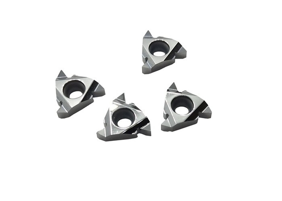 16ER-AG60 Tungsten Carbide Inserts For Turning Aluminum , Sample Acceptable