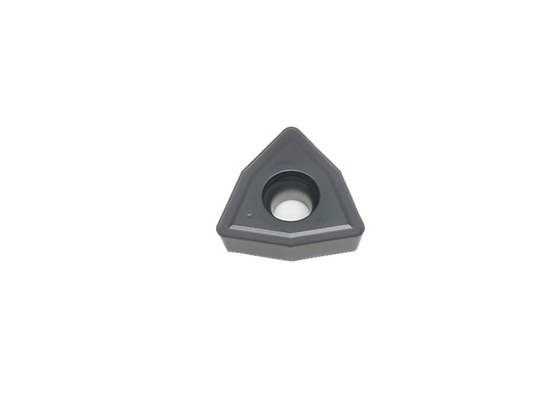 WCMX080412 U Drill Inserts Black Color With PVD Coating