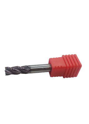 Red Solid Carbide End Mill SMH-4EA45M-D6 With Excellent Wear Resistance