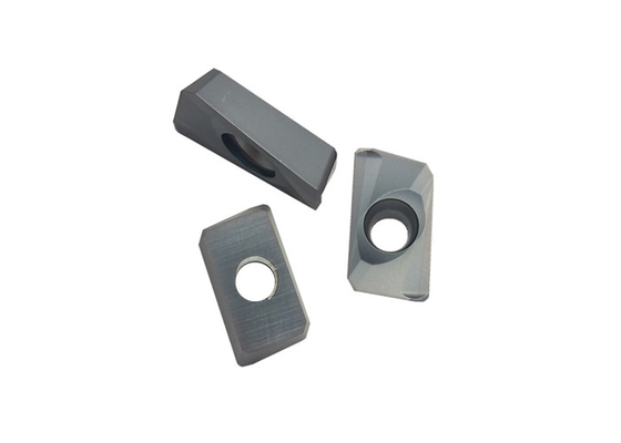 PVD Coating Carbide Milling Inserts Strong Wear Resistance Light Cutting