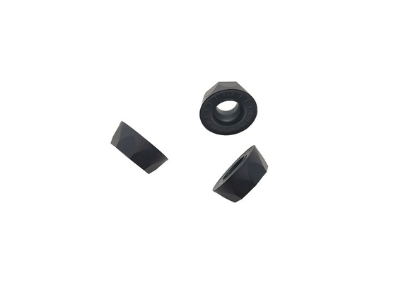 High Accuracy Carbide Milling Inserts Black Color RPMT1204MO-TT