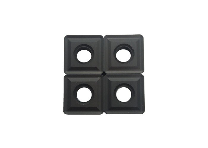 SNMG120412 CNC Carbide Inserts Black Color For External Turning Tool