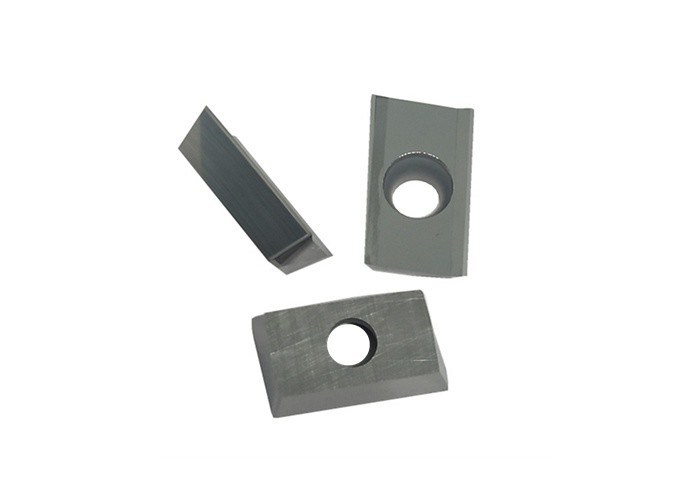 Carbide Inserts For Aluminum APKT1604PDFR-MA , Silver Color