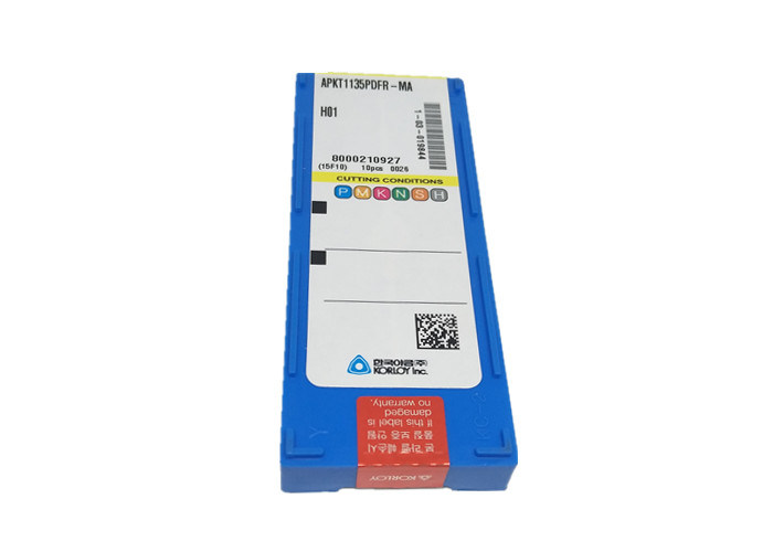 KORLOY Carbide Inserts For Aluminum Silver Color APKT1135PDFR-MA H01