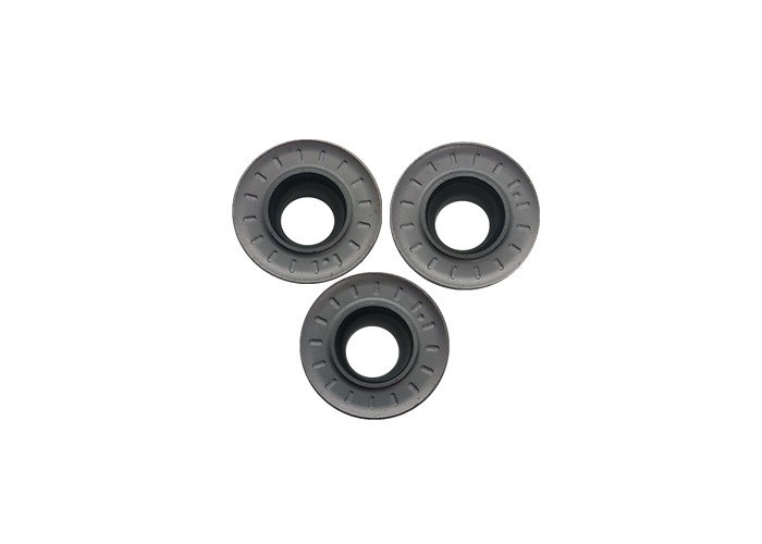 High Accuracy Carbide Milling Inserts Black Color RPMT1204MO-TT